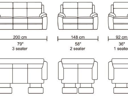 Leo Reclining 3-PC Sofa Set – Leather Air Code # G12 Grey