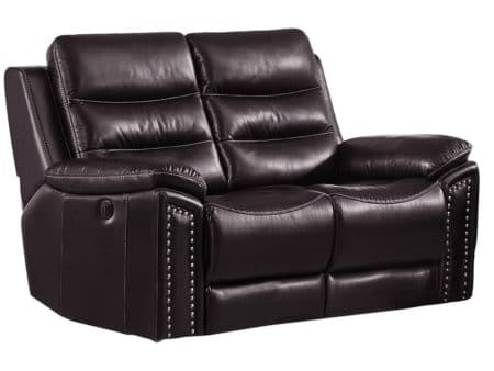 Jetson Reclining Loveseat – Leather Air Code # G03 Brown