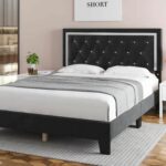 Nairobi – Black Linen Fabric Bed Frame
