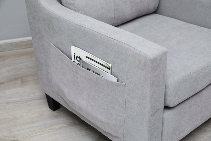 Shine 3 seater Sofa Set - Side Pocket